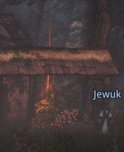 Mission item to interact with next to Jewuk
