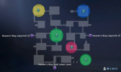 Heaven's Way Labyrinth Map